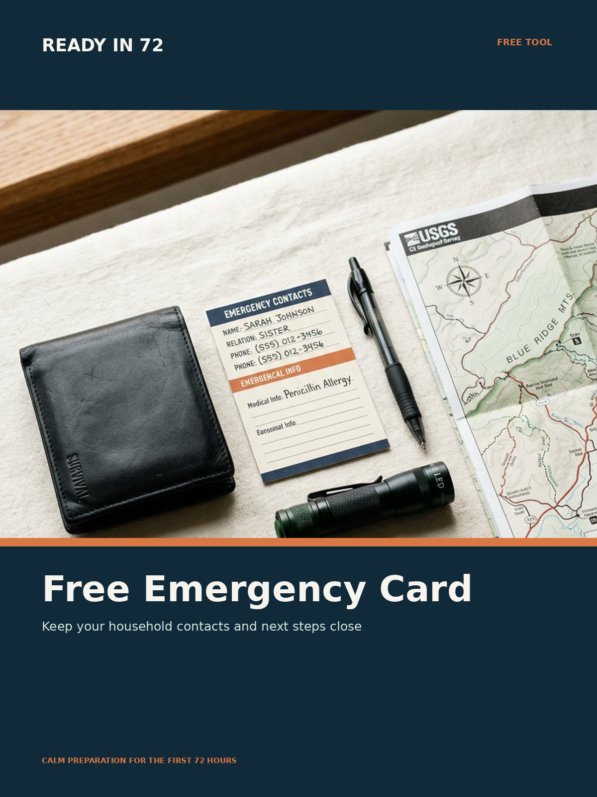 Free Emergency Card