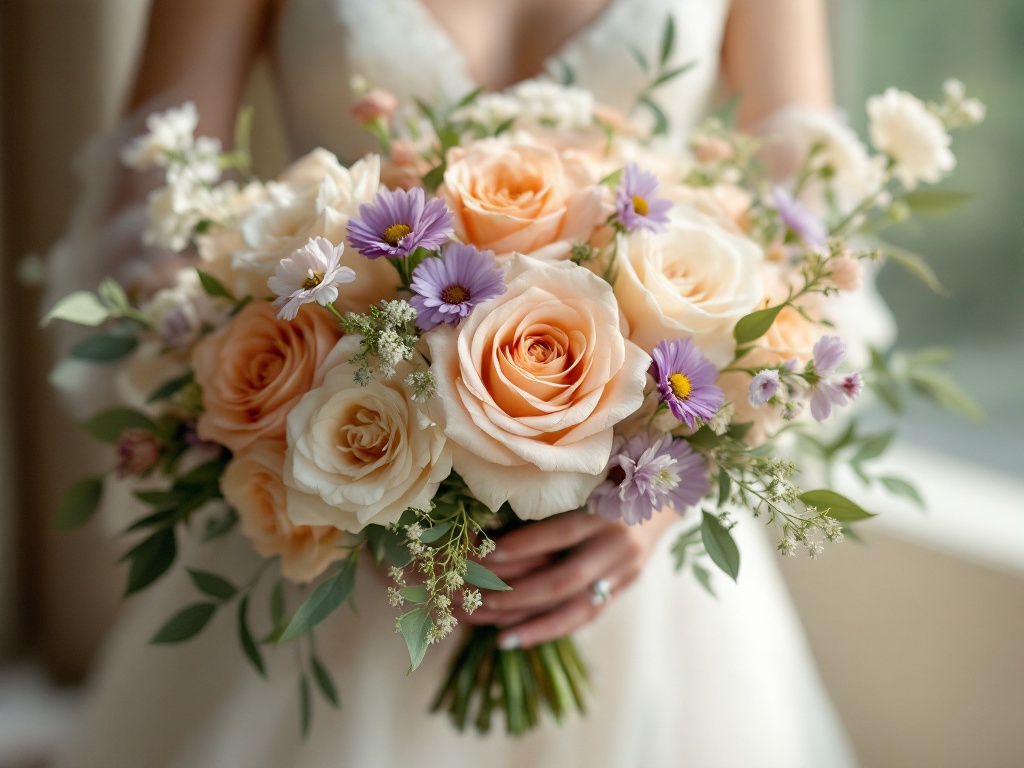Garden Party Pastel Wedding Blueprint — Bridal bouquet