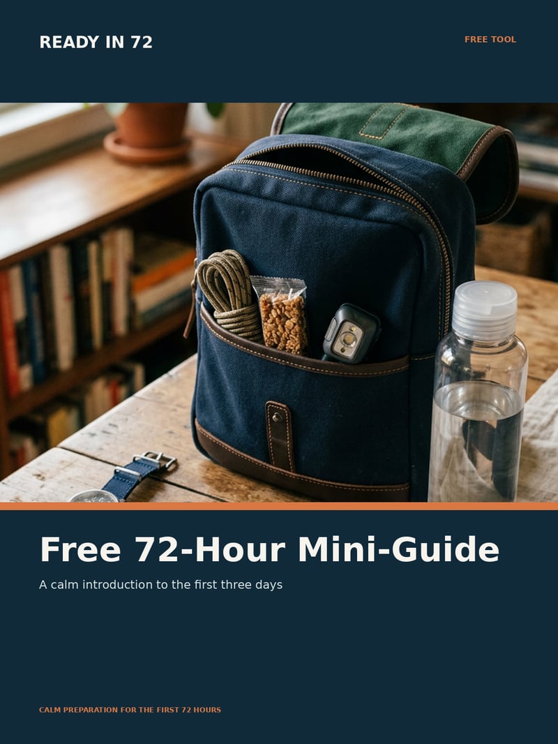 Free 72-Hour Mini-Guide